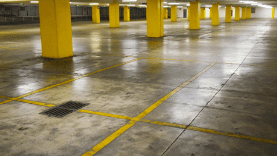 maintaining proper drainage in commercial summer parking lot maintenance