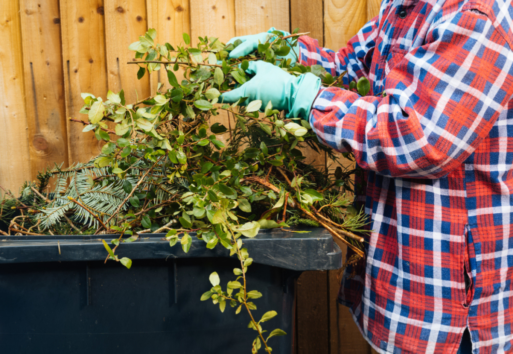 Properly disposing of commercial garden waste