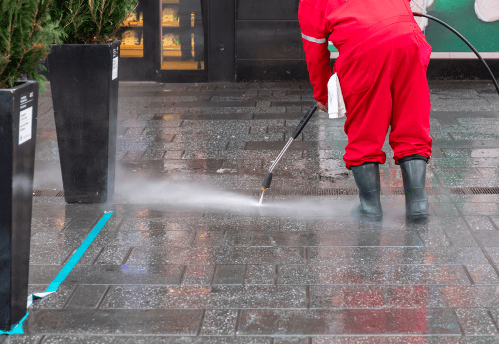 Secrets to power washing indoors vs outdoors